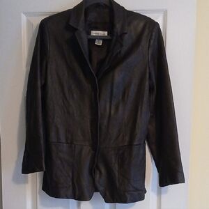 Preston & York Brown Leather Jacket